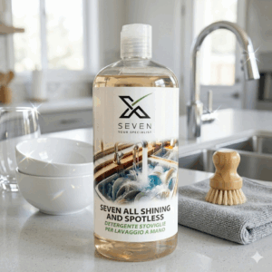 Seven All Shining and Spotless 1L"Detergente stoviglie per lavaggio a mano"